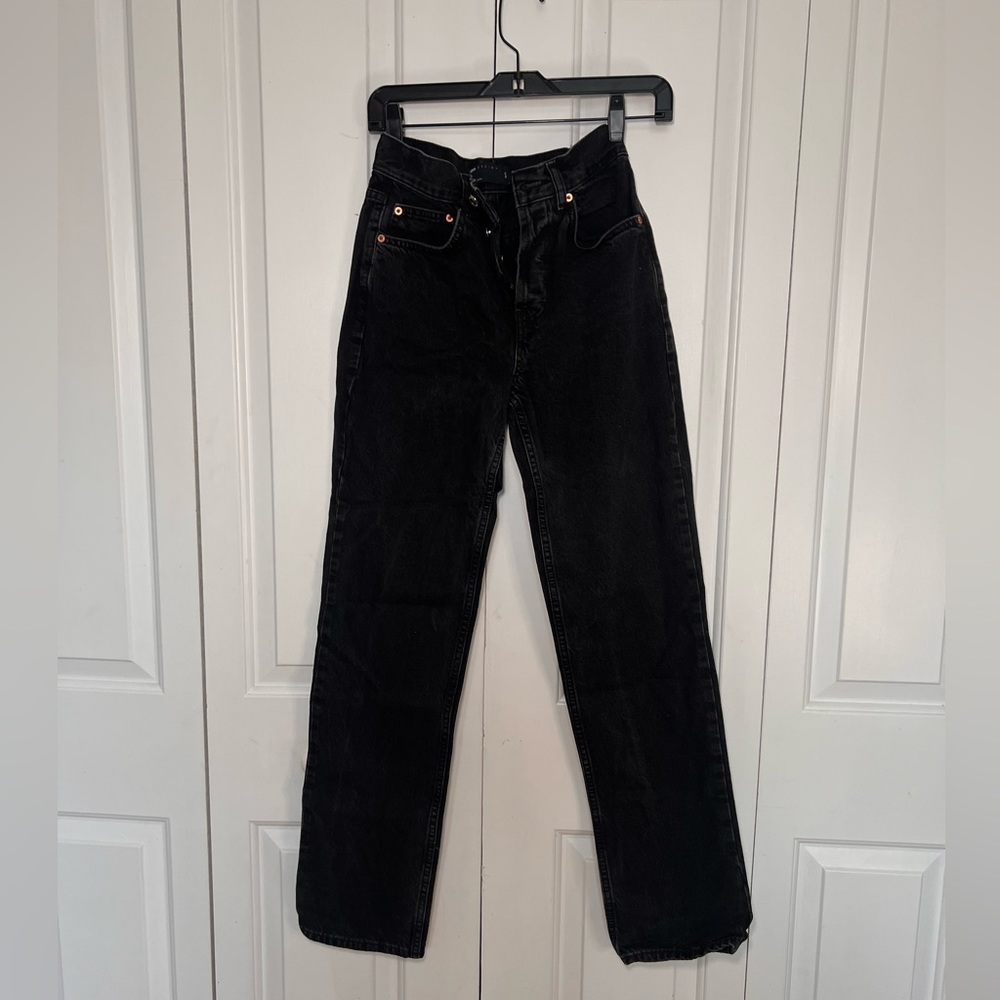 Black denim